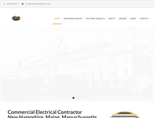 Tablet Screenshot of martineauelectric.com